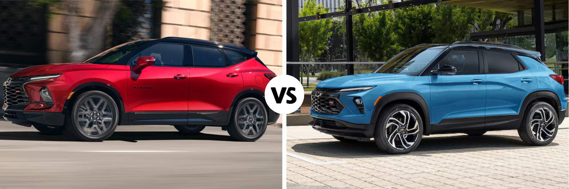 2025 Chevy Blazer vs. 2025 Trailblazer