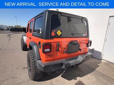 2018 Jeep Wrangler Unlimited Sport S