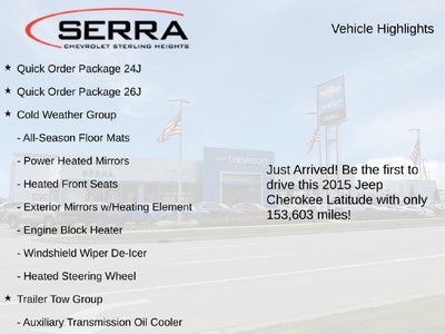 2015 Jeep Cherokee Latitude
