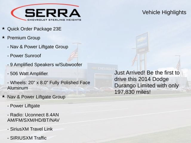 2014 Dodge Durango Limited
