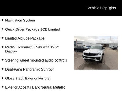 2026 Jeep Grand Cherokee L Limited 4x4
