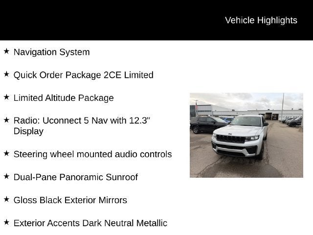 2026 Jeep Grand Cherokee L Limited 4x4