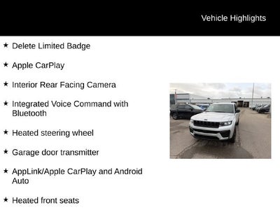 2026 Jeep Grand Cherokee L Limited 4x4