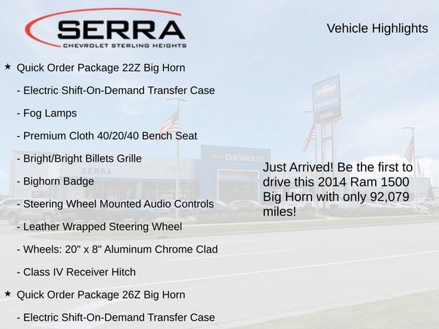 2014 RAM 1500 Big Horn