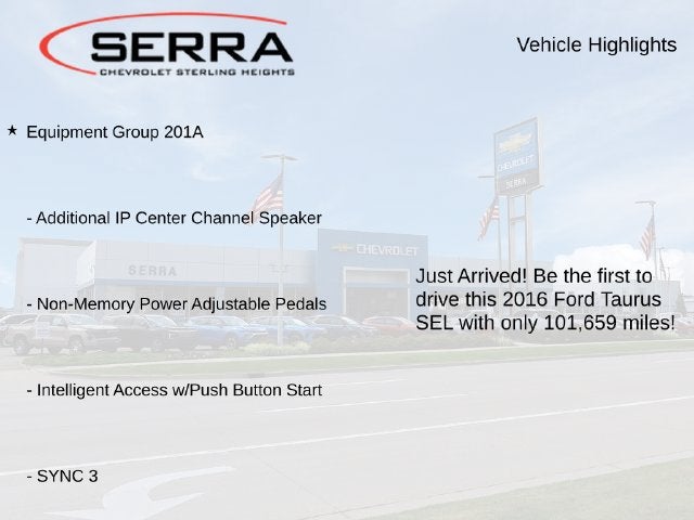 2016 Ford Taurus SEL