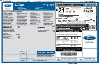 2016 Ford Taurus SEL