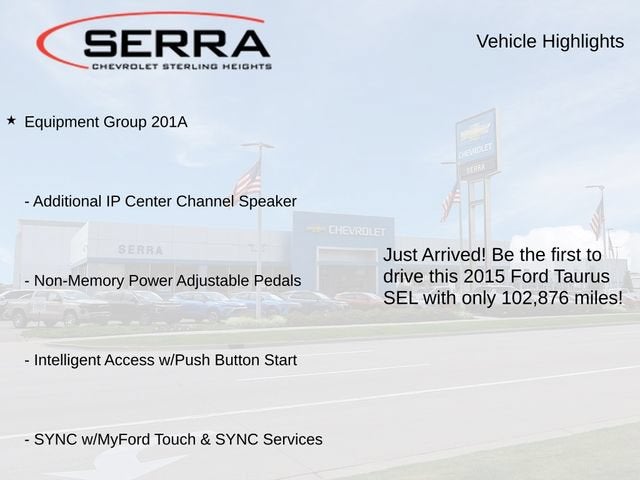 2015 Ford Taurus SEL