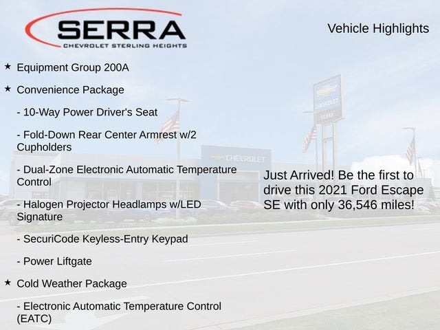 2021 Ford Escape SE