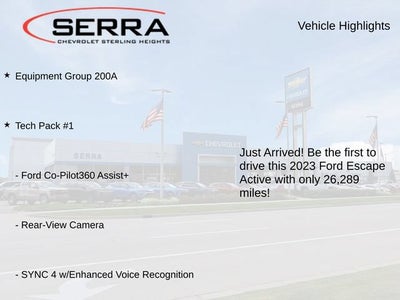 2023 Ford Escape Active