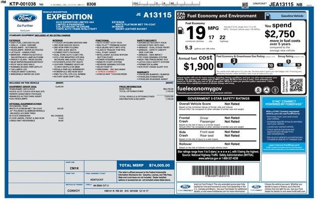 2018 Ford Expedition Limited