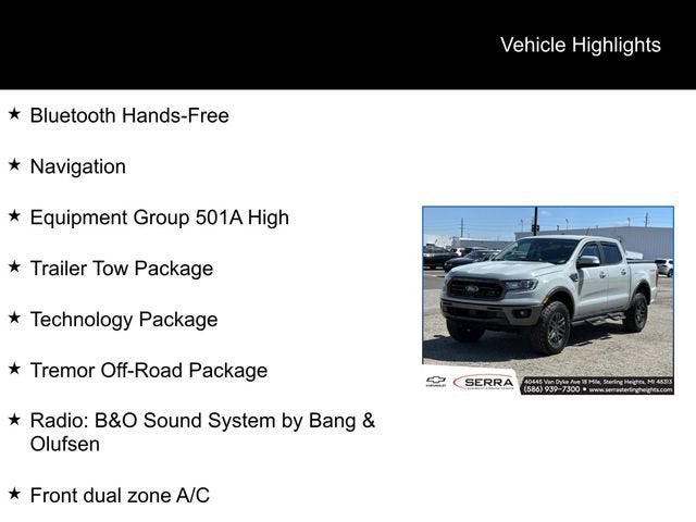 2021 Ford Ranger LARIAT