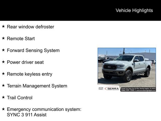 2021 Ford Ranger LARIAT