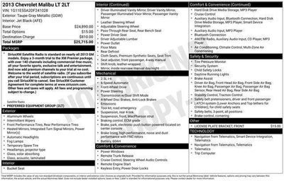 2013 Chevrolet Malibu LT