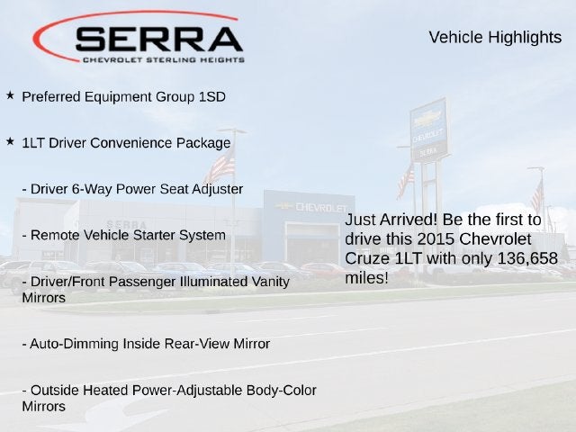 2015 Chevrolet Cruze LT