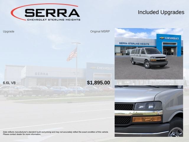 2026 Chevrolet Express Passenger 1LT