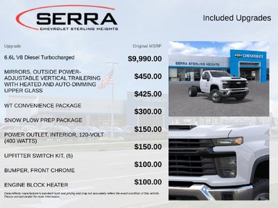 2026 Chevrolet Silverado 3500 HD Chassis Cab Work Truck