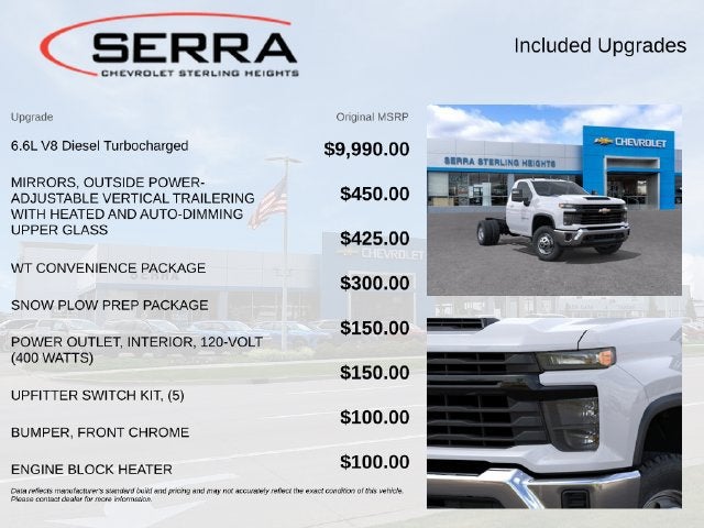 2026 Chevrolet Silverado 3500 HD Chassis Cab Work Truck