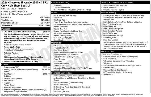 2026 Chevrolet Silverado 2500 HD ZR2