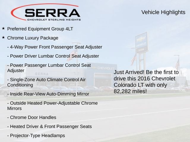 2016 Chevrolet Colorado 4WD LT