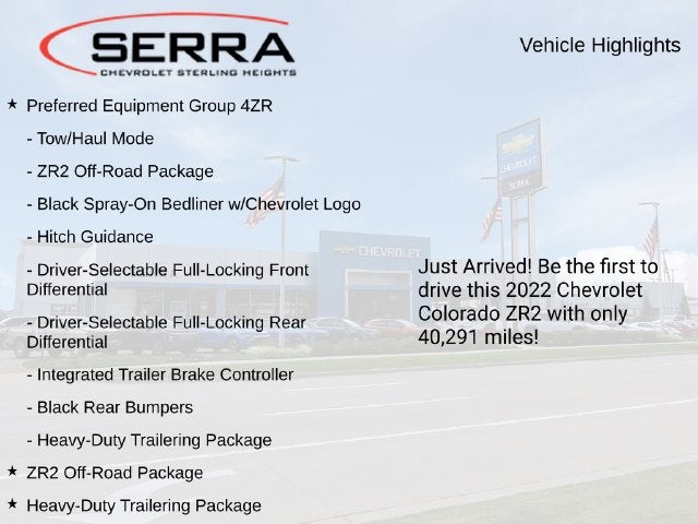 2022 Chevrolet Colorado 4WD ZR2