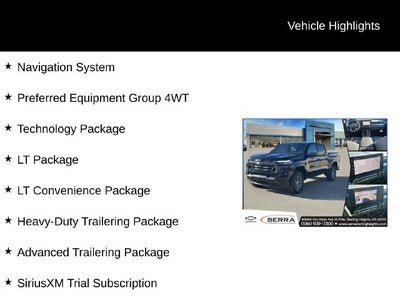 2025 Chevrolet Colorado WT/LT