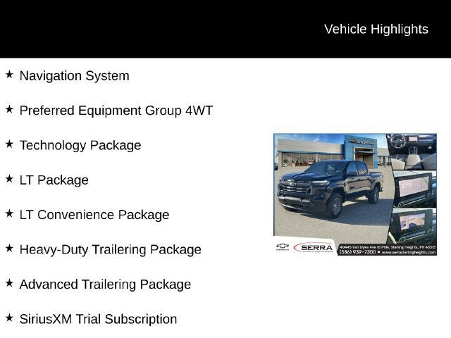 2025 Chevrolet Colorado WT/LT
