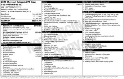 2026 Chevrolet Colorado Z71