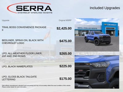 2026 Chevrolet Colorado Trail Boss