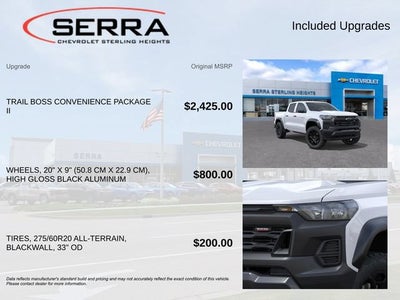 2026 Chevrolet Colorado Trail Boss