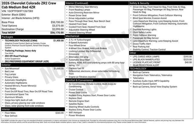 2026 Chevrolet Colorado ZR2