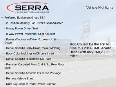 2014 GMC Acadia Denali