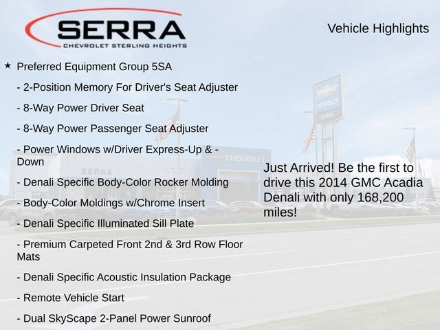 2014 GMC Acadia Denali