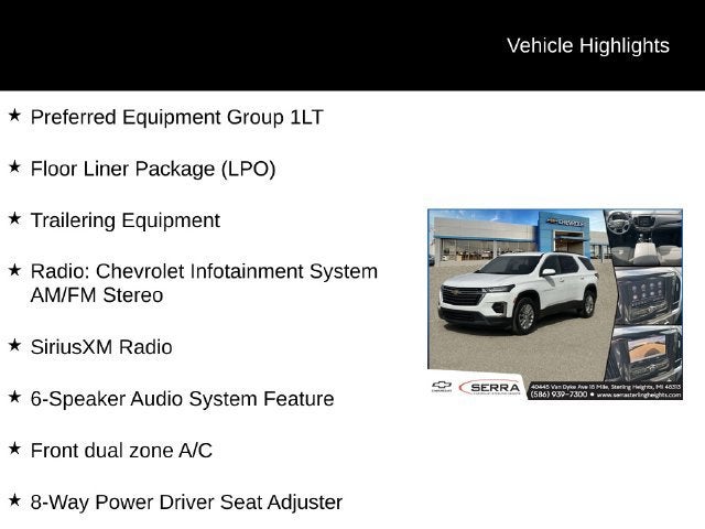 2023 Chevrolet Traverse LT Cloth