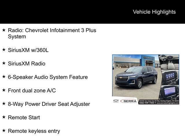 2023 Chevrolet Traverse LT Cloth