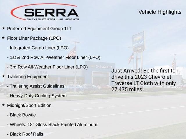 2023 Chevrolet Traverse LT Cloth