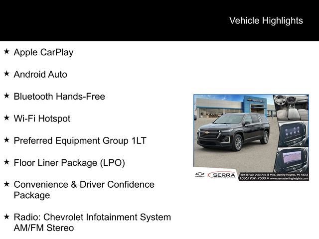 2023 Chevrolet Traverse LT Cloth