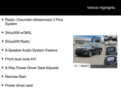 2023 Chevrolet Traverse LT Cloth