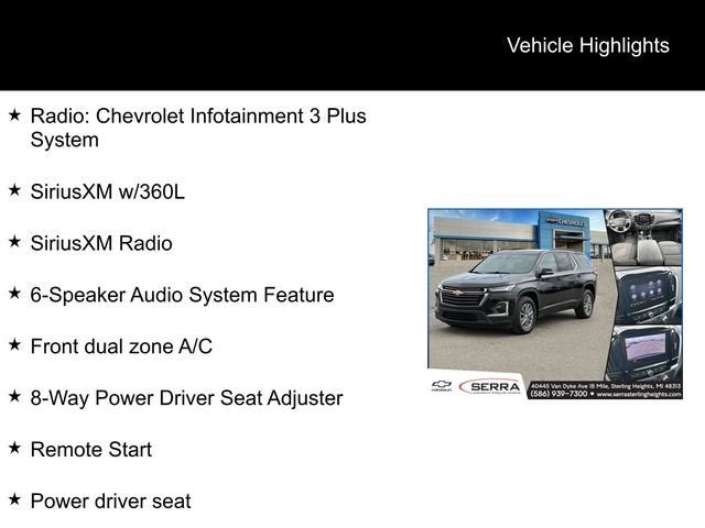 2023 Chevrolet Traverse LT Cloth