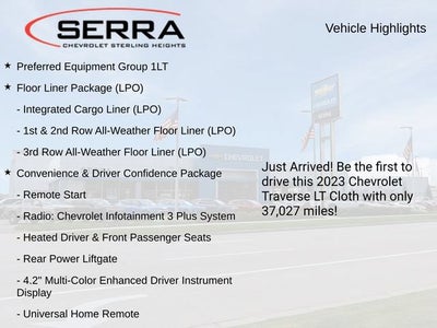 2023 Chevrolet Traverse LT Cloth