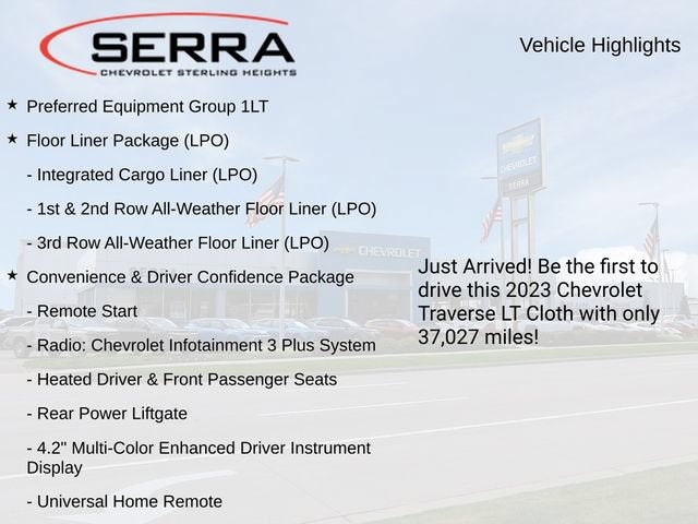2023 Chevrolet Traverse LT Cloth