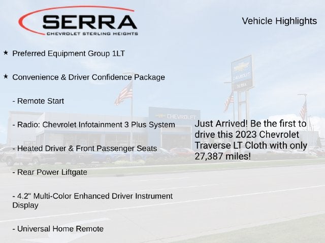 2023 Chevrolet Traverse LT Cloth