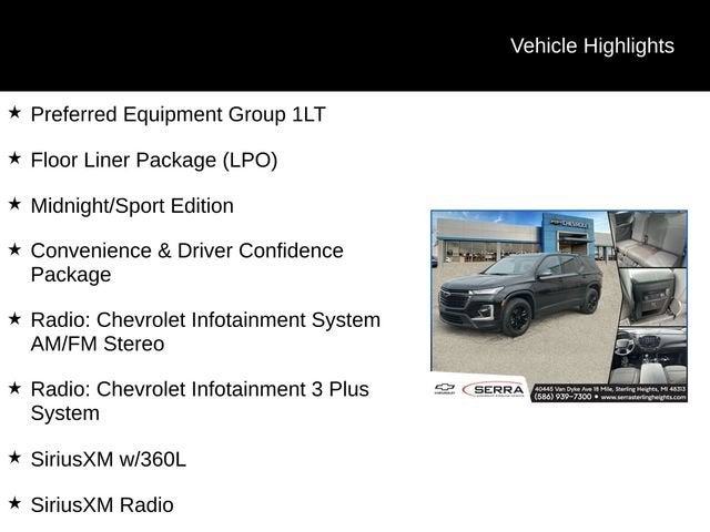 2023 Chevrolet Traverse LT Cloth