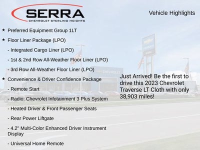 2023 Chevrolet Traverse LT Cloth