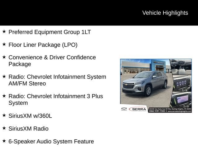 2023 Chevrolet Traverse LT Cloth