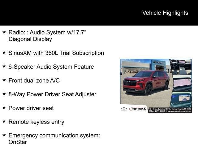 2025 Chevrolet Traverse LT