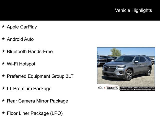 2023 Chevrolet Traverse LT Leather