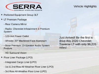 2020 Chevrolet Traverse LT Leather