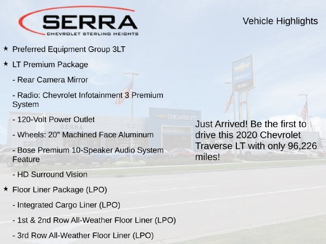 2020 Chevrolet Traverse LT Leather