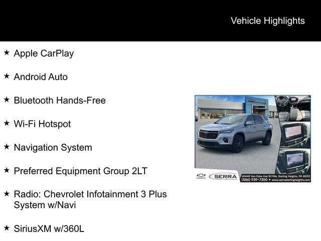 2023 Chevrolet Traverse RS