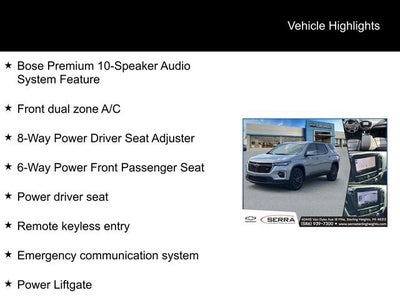 2023 Chevrolet Traverse RS